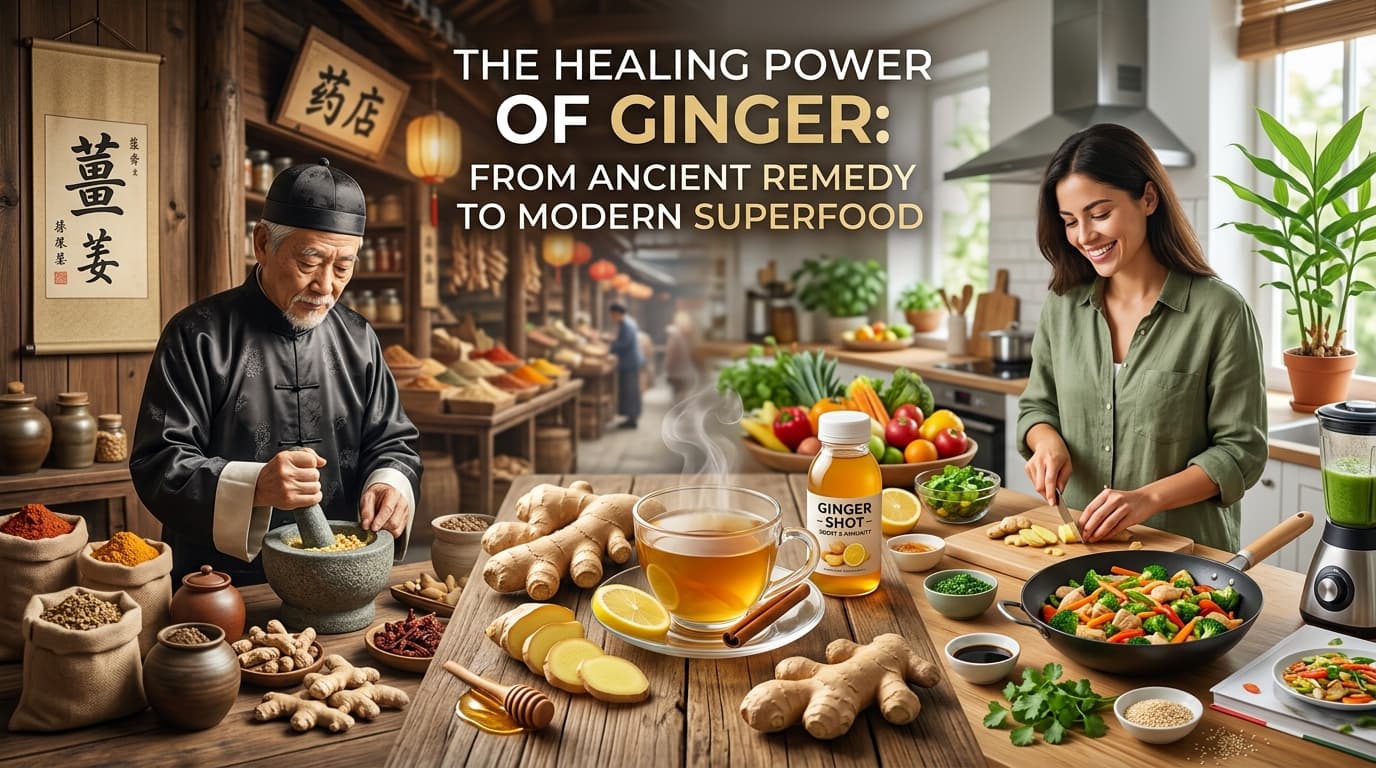 he Healing Power of Ginger: From Ancient Remedy to Modern Superfood
